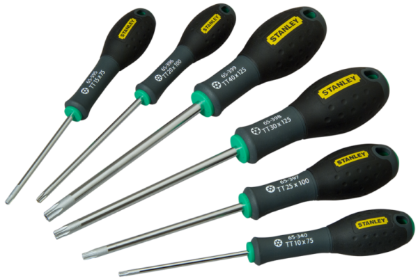 Stanley 0-65-099 6 Delige Schroevendraaierset - Torx