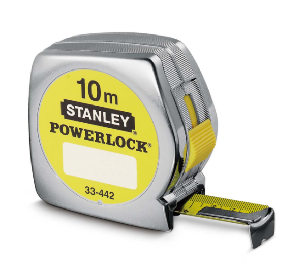 Stanley 1-33-442 Powerlock Classic ABS Rolmaat - 10m X 25mm