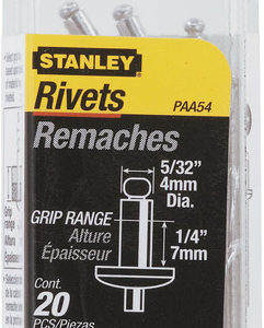 Stanley 1-PAA44T Popnagels - 3 X 7mm (20st)