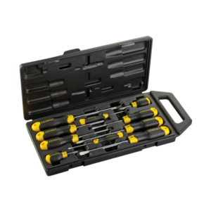 Stanley 2-65-005 10-delige Cushiongrip Schroevendraaierset - PH/S