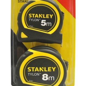 Stanley Promopack Tylon Rolbandmaat 8m + 5m