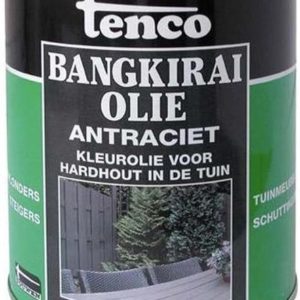 Tenco Bangkirai Olie - 1L - Antraciet