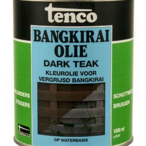 Tenco Bangkirai Olie Dark Teak - 1 liter