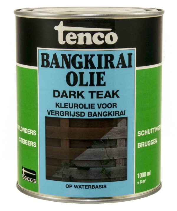 Tenco Bangkirai Olie Dark Teak - 1 liter