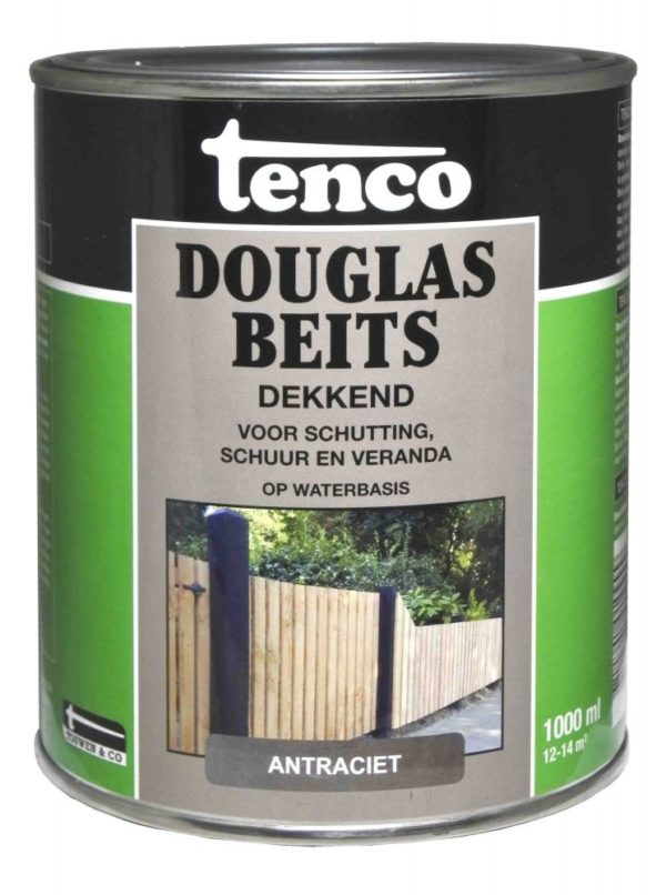 Tenco Douglas Beits Dekkend Antraciet - 1 liter