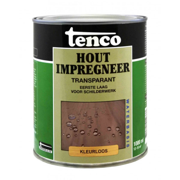 Tenco Hout Impregneer Transparant - 1 liter