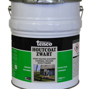 Tenco Houtcoat Teervrij - 10L - Zwart