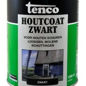 Tenco Houtcoat Teervrij - 1L - Zwart