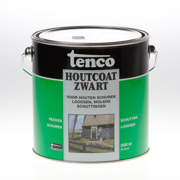 Tenco Houtcoat Zwart - 2