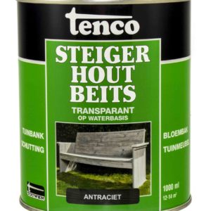 Tenco Steigerhoutbeits Antraciet - 1 Liter