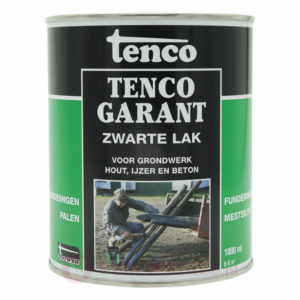 Tenco Tencogarant Zwarte Lak - Voor grondwerk - 1 Liter