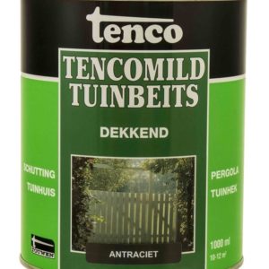 Tenco Tencomild Dekkend Antraciet - Tuinbeits - 1 Liter