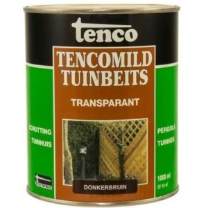 Tenco Tencomild Transparant Donkerbruin - Tuinbeits - 1 liter