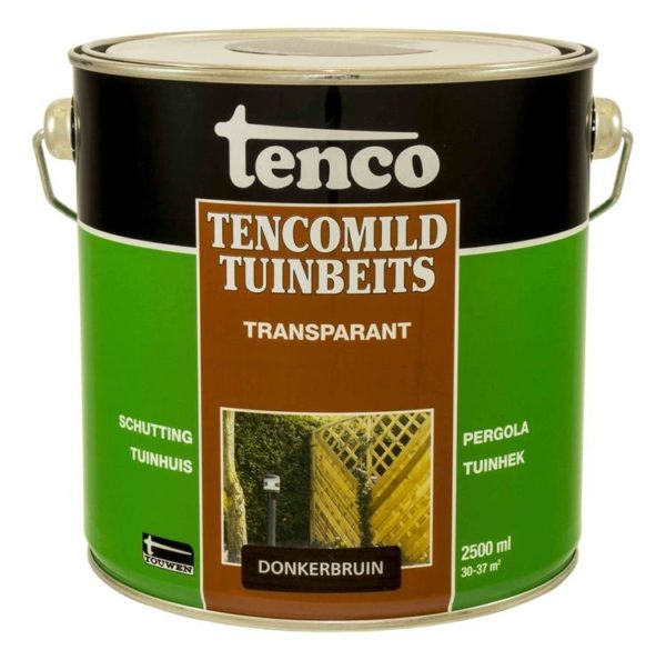 Tenco Tencomild Transparant Donkerbruin - Tuinbeits - 2