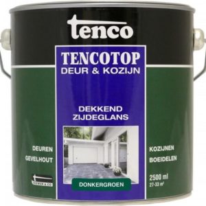 Tencotop Deur&Kozijn Dekkend Zijdeglans Donkergroen - 2