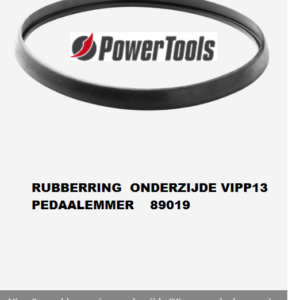 Vipp Onderdeel T.B.V. Vipp13 Pedaalemmer RubberRing Voor Onderzijde