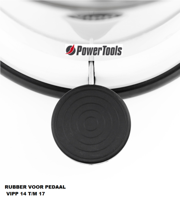 Vipp Onderdeel T.B.V. Vipp14  Tot 17 Pedaal Rubber Vipp